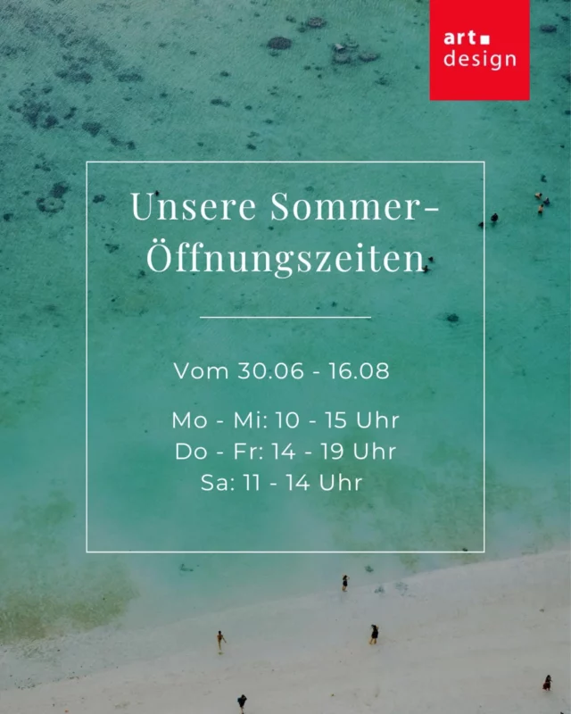 Am Montag startet Sachsen-Anhalt in die Ferien. Bei uns gelten dann wieder die Sommeröffnungszeiten. Wir sind gern für euch da und freuen uns auf euch! 

#sommer #summer #ferien #holidays #endlich #urlaub #reiselust #urlaubszeit #summerinthecity #wirsindfüreuchda #öffnungszeiten #conceptstore #shoplocal #san #halle #hallesaale #verliebtinhalle #salzstadthalle
